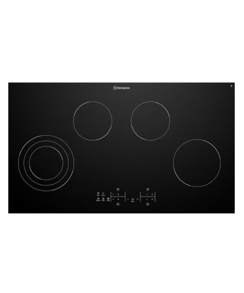 Westinghouse 90cm Electric Cooktop WHC943BD (T2A)