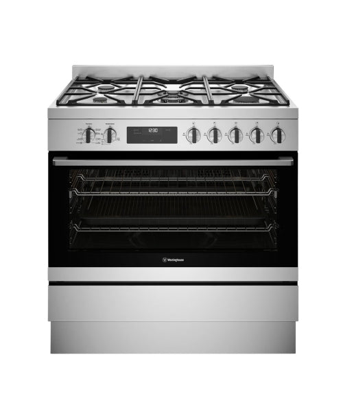 Westinghouse 90cm Freestanding Dual Fuel Stove WFE9515SD (T2A)