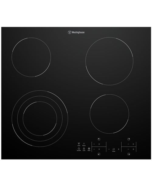 Westinghouse WHC643BE 60cm Electric Cooktop
