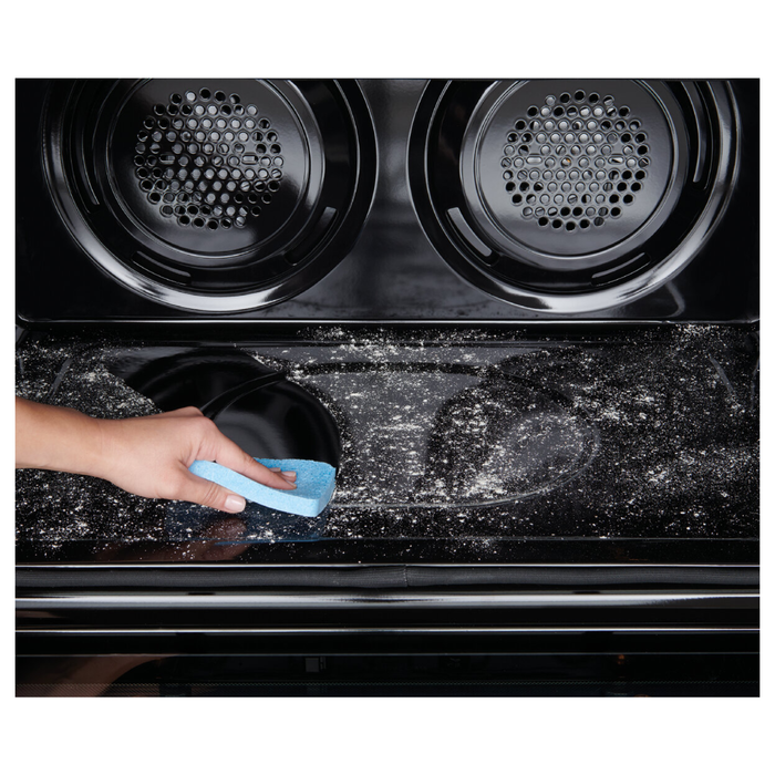 Westinghouse 90cm Dual Fuel Pyrolytic Freestanding Cooker with SteamBake Dark Stainless Steel WFEP9717DD