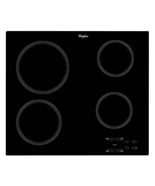 Whirlpool 60cm Electric Cooktop AKT809BA (NAT)