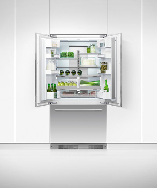 Réfrigérateur à double porte - RS90A1 - Fisher & Paykel - à tiroir /  encastrable / résidentiel