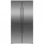 Fisher-&-Paykel-538L-Quad-Door-Refrigerator—Black-Stainless-Steel-RF605QDVB2