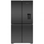 Fisher-&-Paykel-538L-Quad-Door-Refrigerator—Matte-Black-Glass-RF605QZUVB1