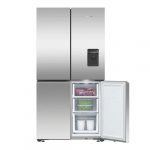 Fisher-&-Paykel-538L-Quad-Door-Refrigerator—Stainless-Steel-RF605QNUVX1-Freezer-Open-Img2