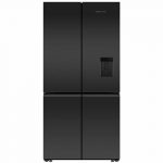Fisher-&-Paykel-690L-Quad-Door-Refrigerator—Matte-Black-Glass-RF730QZUVB1