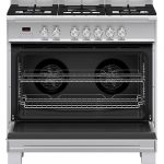 Fisher-&-Paykel-OR90SCG2X1-90cm-Freestanding-Dual-Fuel-Oven-Stove-OPEN