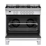 Fisher-&-Paykel-OR90SCG4W1-90CM-Freestanding-Dual-Fuel-Stove-Open