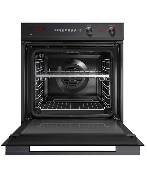 Fisher-&-Paykel-OB60SD9PB1-60cm-Built-In-Pyrolytic-Electric-Oven-Open