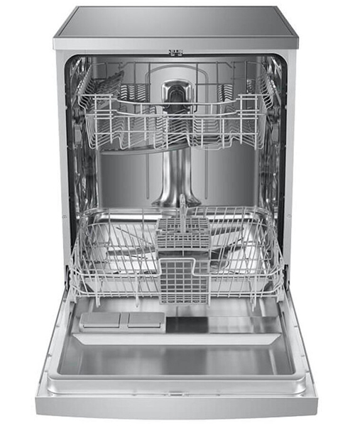Haier-HDW13V1S1-60cm-Freestanding-Dishwasher-Open