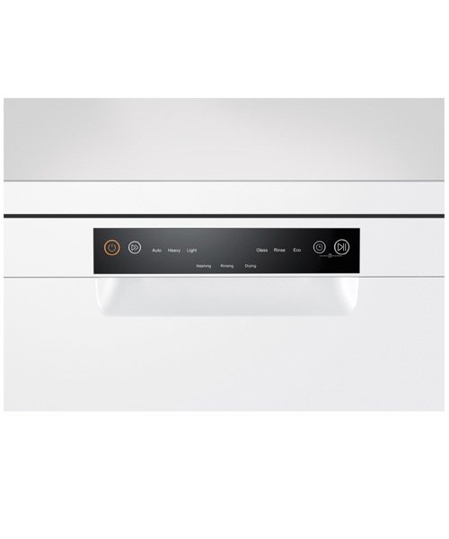 Haier-HDW13V1W1-60cm-Freestanding-Dishwasher-Display