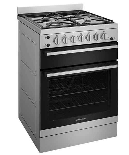 Westinghouse-WFG612SCNG-60cm-Freestanding-Gas-Stove-Side