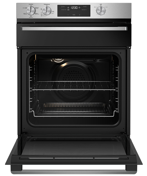 Westinghouse-WVE655SC-60cm-Built-In-Electric-Duo-Oven-Open